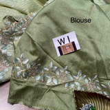 PASTEL Khadi Silk Net Saree