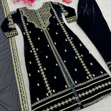 New Velvet Designer Party Wear