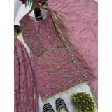 MF-490 Launching New Designer Party Wear Look Top ,Patiala Suit and Dupatta