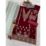 D-NO 1320 FANCY VELVET SUITS PLUS SIZE 50-52