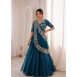 HB-191 New Launching Embroidery Work Lehenga Choli