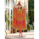 NOOR VOL 1 TRENDY KAFTAAN WITH TULIP PANTS