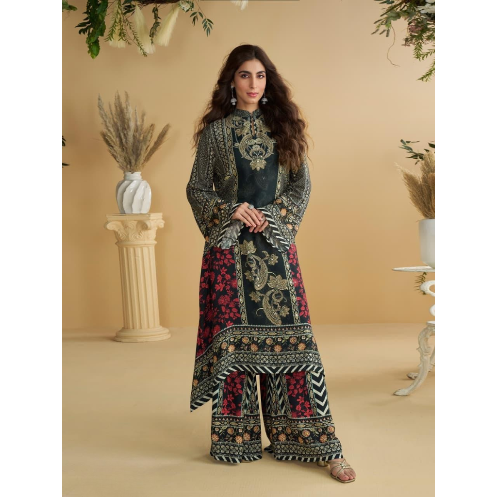 SAYURI ANIKA-Premium Crepe with Digital Printed Suits