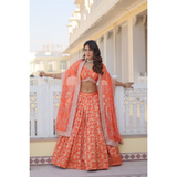 BS001 Designer BANARASI Silk Lehenga Special Collection