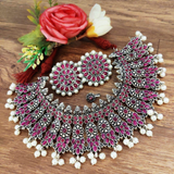 Heavy Oxidised Choker