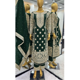 Punjabi Style Salwar Kameez Palazzo Set