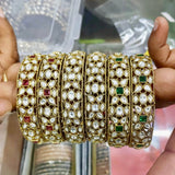 Kundan Bangle sets