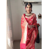 FESTIVE ZARI SAREES READY TO WEAR PREDRAPED