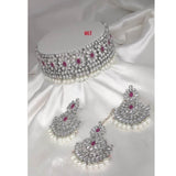 Silver Style Kundan Sets