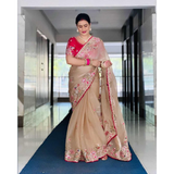 Designer Meera Jimmy Choo Sarees UNSTITCHED Blouse