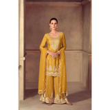 GULKAYRA DESIGNER TOP PLAZZO AND  DUPATTA