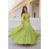 BS001 Designer BANARASI Silk Lehenga Special Collection