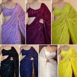 SF Fashion-COD-SF-540 Beautiful Designer Party Wear  Saree