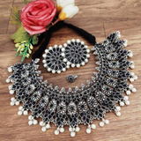 Heavy Oxidised Choker