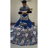 Heavy Embroidery Sequence Lehenga