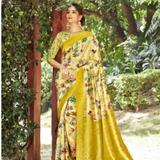 Varalaxmi Floral Silk Sarees