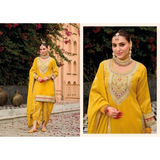 MERAKI Shimmer Designer Wear with Embroidery Work