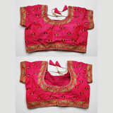 Silk Zari Wedding Style