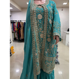 HANDWORK Gharara Palazzo Set HEAVY EMBROIDERY