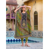 NOOR VOL 1 TRENDY KAFTAAN WITH TULIP PANTS