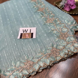 PASTEL Khadi Silk Net Saree