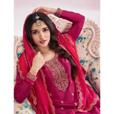 DN6945 VINAY Heavy Vichitra With  Sequence Embroidery Stitched Work