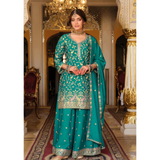 Falak Premium Heavy Embroidered Sharara Sets