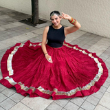 Navratri Chaniya D004 Heavy Flair Skirt