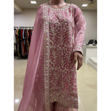 Beautiful PASTEL COLORS Handwork Sharara suits