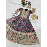 Kids Floral Gown sets
