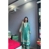 Trending Jimmy Choo With Heavy Embroidery Palazzo Sets