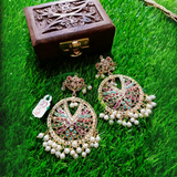Jadau Earrings