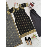 NEW DESIGNER WEDDING WEAR SEQUENCE WORK OUTFIT