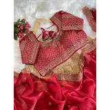 ZEENAT Pure Soft Jimmy Choo Silk Saree