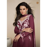 VAMIKA RAYON CHIKANKARI STYLE PLAZO SETS