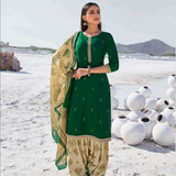 Patiala Style Cotton Dress
