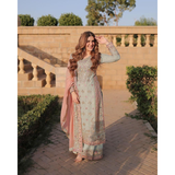 ZD-10099 New Designer Party Sharara Suit & Dupatta Set