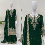 SRK-5901 Designer Look Top- Sharara Party Wear Designer Sharara Suits