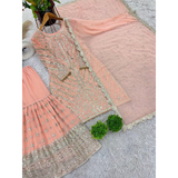 Royal look Gharara Sequence Party wear