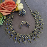 ELEGANT Oxidised Choker sets