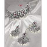 Silver Style Kundan Sets