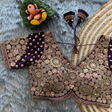 PARTY WEAR Exclusive saree Blouses Size 42-44
