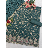 Designer Collection in Pure Chinon with Heavy Embroidery Sets