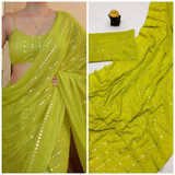 SF Fashion-COD-SF-540 Beautiful Designer Party Wear  Saree