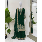 SRK-5901 Designer Look Top- Sharara Party Wear Designer Sharara Suits