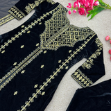 New Velvet Designer Party Wear