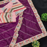 Leheriya Designer Saree