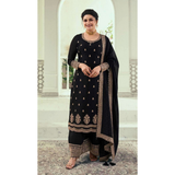 VINAY SHAHEEN 66930- Heavy Silk Georgette Salwar Suit