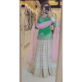 New  Designer Lehenga -Top NF-(1242)