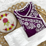 Angrakha Style Kurti  Palazzo set